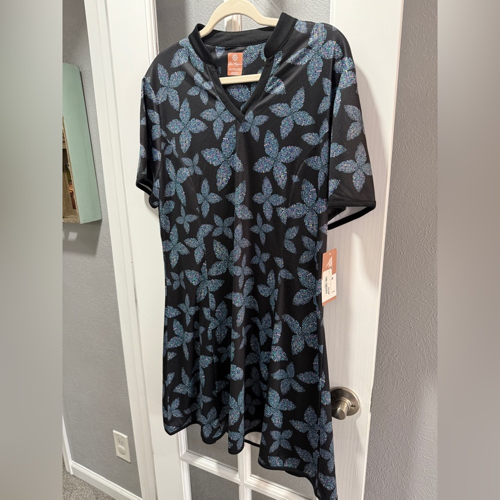 NWT Ben Hogan Women's Pixel Floral Dress - Picture 5 of 9